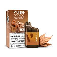 VUSE GO 1000 Smooth Tobacco (provincial tax)