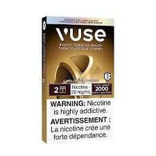 VUSE Pods 20mg Exotic Tobacco Bold+ (Provincial Tax)